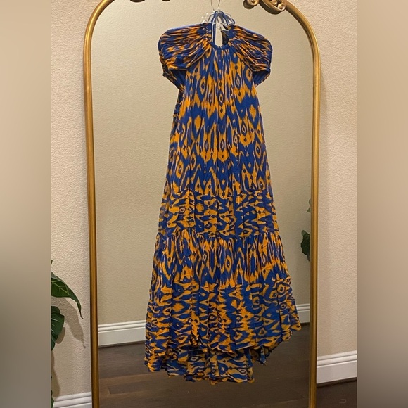 Verb by Pallavi Singhee Halter Cut-Out Midi Dress Resort Wear Size L - Picture 9 of 15